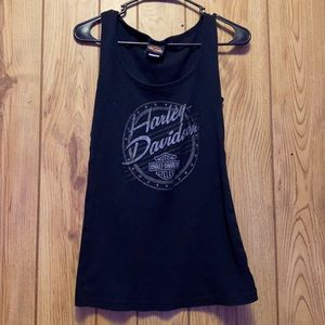 Black Harley Davidson tank top